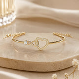 Aramburge | Infinity Heart Bracelet
