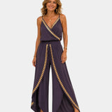 Elire | Jumpsuit with Gold Details