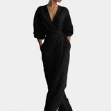 Sidonie | Minimalist Maxi Dress Pink