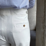 Edward | Elegant High-Waisted Pants