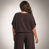 Sibongile Dolman Blouse with Perspex Buttons