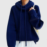 Marie | Sweater with High Collar and Hood